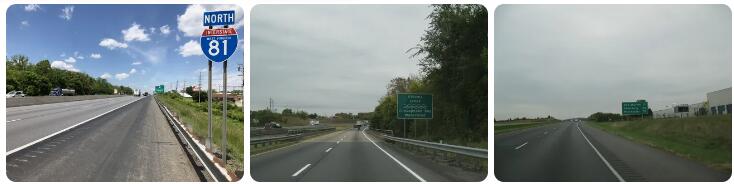 Interstate 81 in Virginia